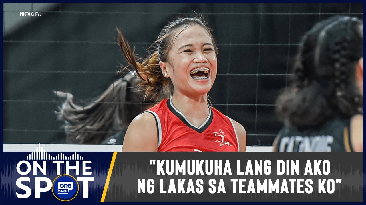 Ishie Lalongisip draws inspiration, strength from teammates in Cignal win | OS On The Spot